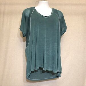Free People Oversized T-Shirt (Sea Green)